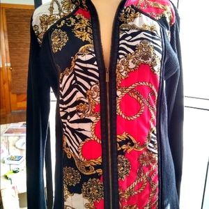 City Girl Zip Up Sweater